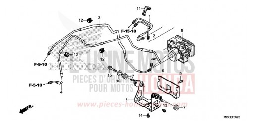 MODULATEUR ABS CB1100AE de 2014